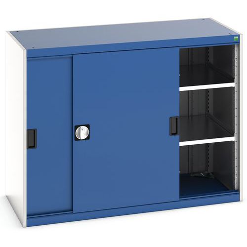 Skåp kraftigt med skjutdörrar Cubio 1300x650x1000 mm – Bott