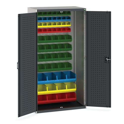Skåp med 60 backar 1050x650x2000 mm – Bott