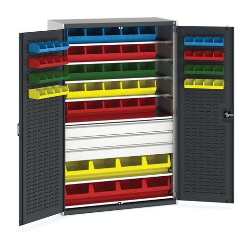 Skåp med 65 backar 1050x650x2000 mm – Bott