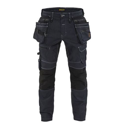 Hantverksbyxa stretch X1900 Marinblå/Svart - Blåkläder