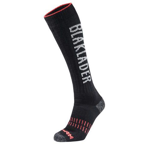 Socka Xwarm Svart/Neonröd - Blåkläder Socka Xwarm Svart/Neonröd - Blåkläder
