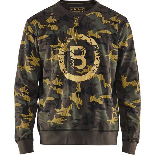 Sweatshirt B Limited Svart/Mörkgrå