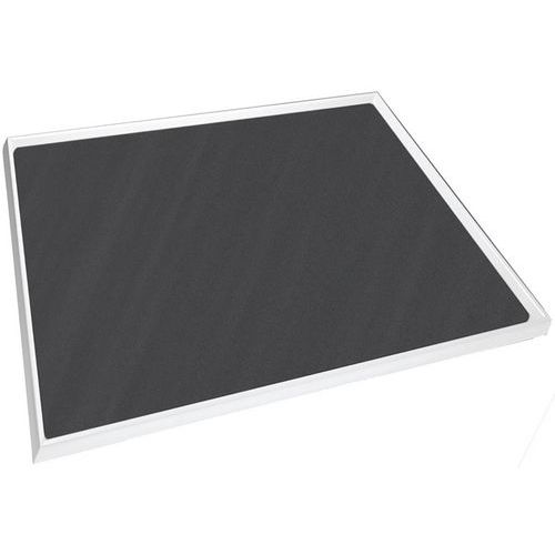 Toppskiva med 4 kanter och matta för skåp 650 x 750 mm – Bott