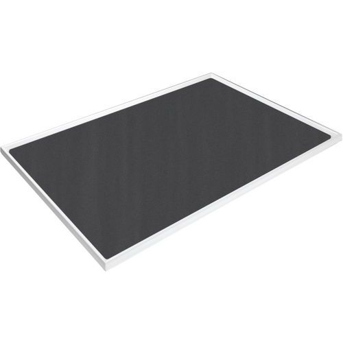 Toppskiva med 4 kanter och matta för skåp 800 x 650 mm – Bott