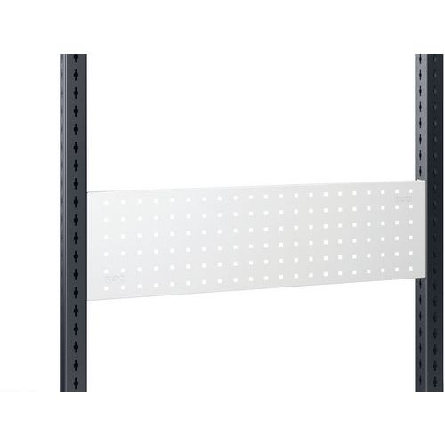 Bakpanel för Avero-ram Perfo för systembredd 1800mm