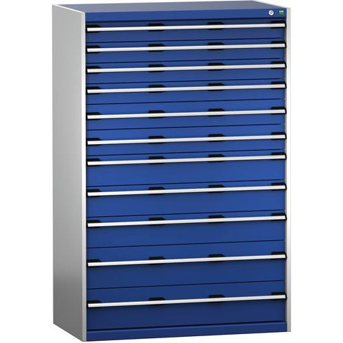 Skåp med lådor SL-10616-11.2 med 11 lådor för tung last