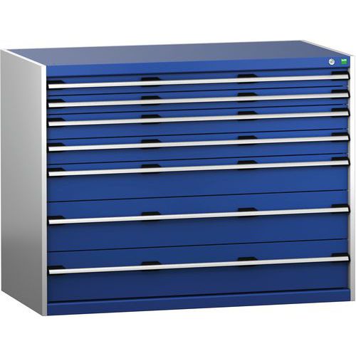 Lådskåp SL-13710-7.2 med 7 lådor för tung last_Bott