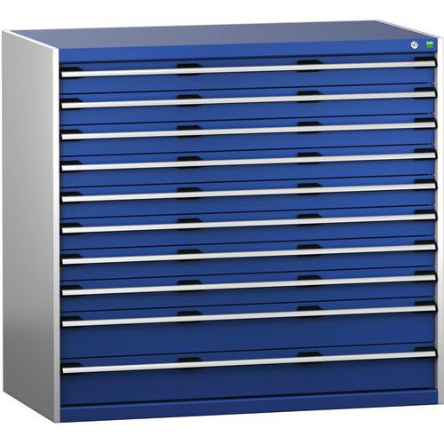 Lådskåp SL-13712-10.4 med 10 lådor för tung last