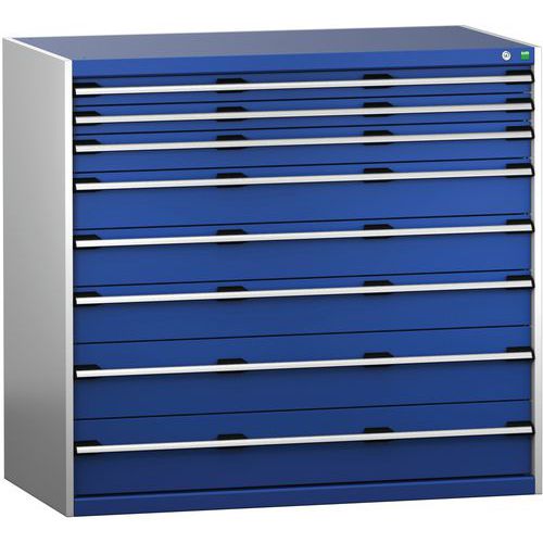 Lådskåp SL-13712-8.2 med 8 lådor för tung last_Bott