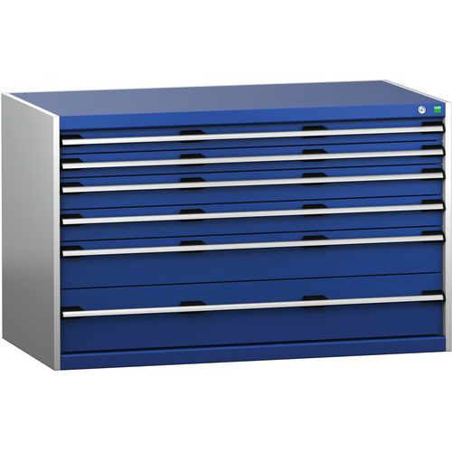 Lådskåp SL-1378-6.4 med 6 lådor för tung last - Bott