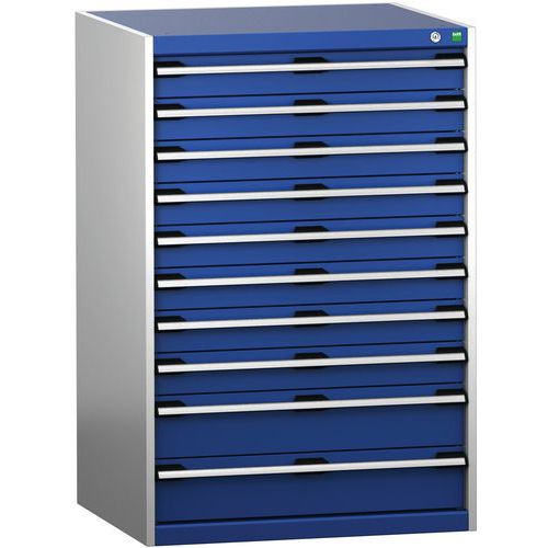 Skåp med lådor SL-8712-10.4 med 10 lådor för tung last – Bott