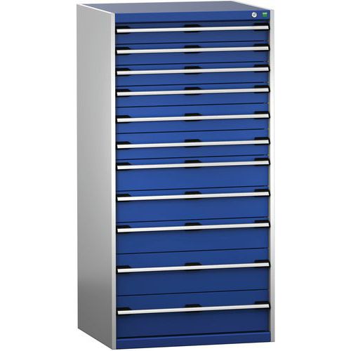 Skåp med lådor SL-8716-11.2 med 11 lådor för tung last – Bott