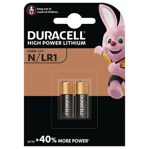 N LRI alkaliskt batteri - 2-pack - Duracell