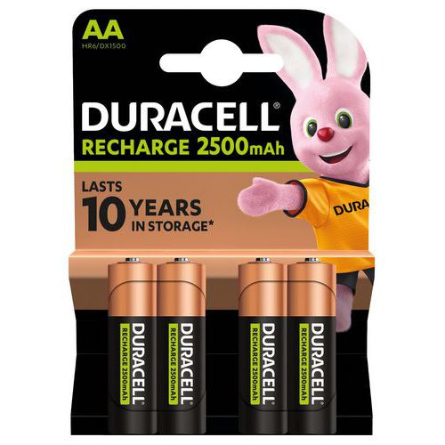 Ultra 2 500 mAh AA LR6 uppladdningsbart batteri – förpackning med 4 st – Duracell