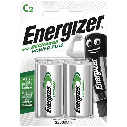 Uppladdningsbart batteri C/LR14 – förpackning med 2 st – Energizer