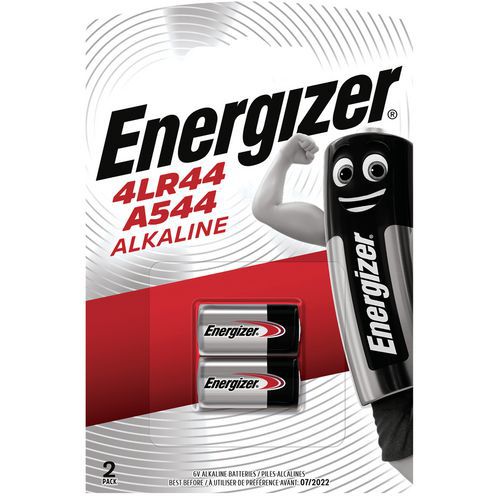 4LR44 alkaliskt miniatyrbatteri – förpackning med 2 st – Energizer