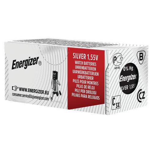 395-399 knappcellsbatteri silveroxid – miniblisterförpackning med 10 st – Energizer