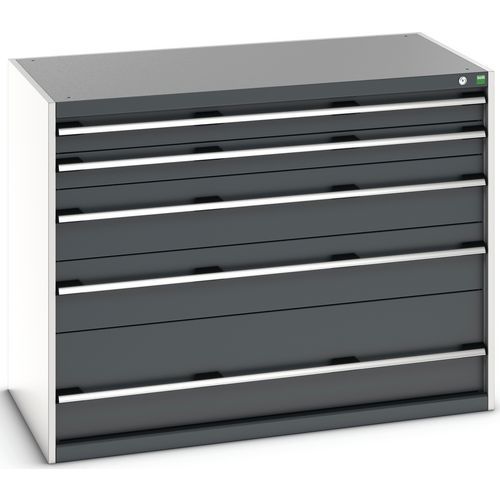 Lådskåp SL-13710-5.4 med 5 lådor för tung last_Bott