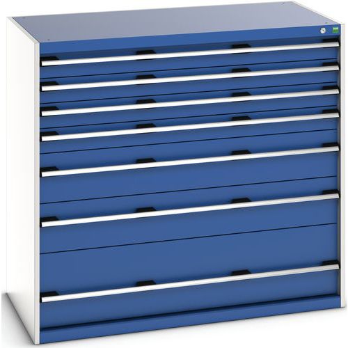 Lådskåp SL-13712-7.2 med 7 lådor för tung last_Bott