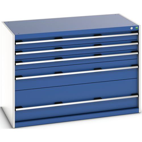 Lådskåp SL-1379-5.2 med 5 lådor för tung last - Bott