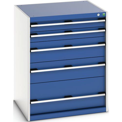 Skåp med lådor SL-8710-5.2 med 5 lådor för tung last – Bott
