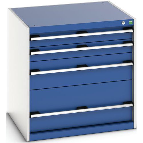 Skåp med lådor SL-878-4.2 med 4 lådor för tung last – Bott