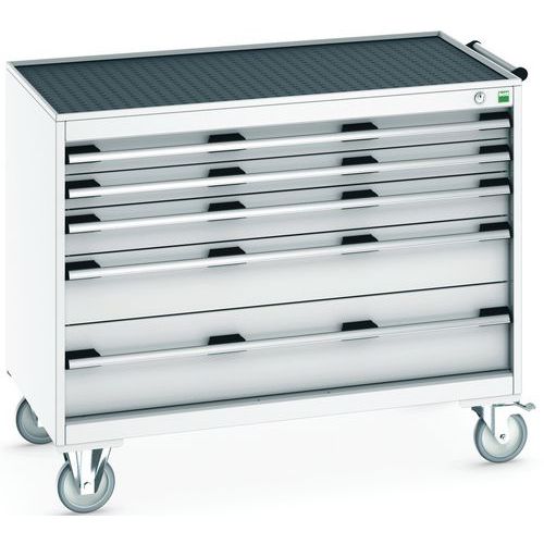 Mobilt lådskåp Cubio SLR-1067-5.3 - Bott