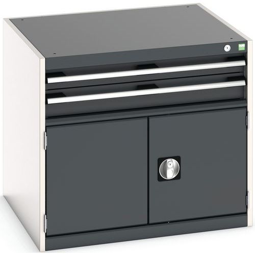 Verkstadsskåp med lådor cubio SL-877-3 – Bott