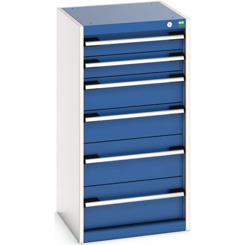 Verkstadsskåp med lådor Cubio SL-5510-6 – Bott