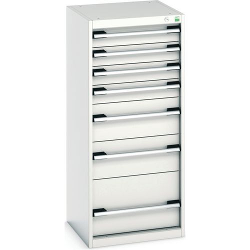 Verkstadsskåp med lådor Cubio SL-5512-7 – Bott