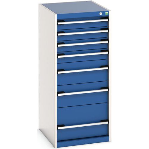 Verkstadsskåp med lådor Cubio SL-5612-7.1 – Bott