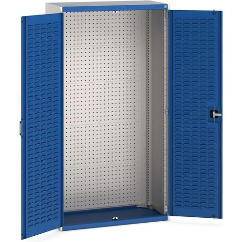 Skåp med transparenta dörrar Cubio 1050x525x1600 mm – Bott