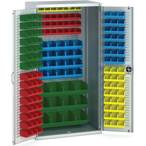 Skåp med 150 backar 1050x650x2000 mm – Bott