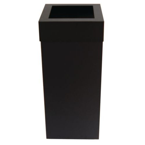 Avfallstunna Ivar, svart, 60-90 liter