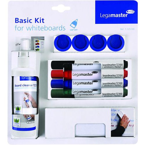 Basic whiteboardtillbehör - 10 delar - Legamaster