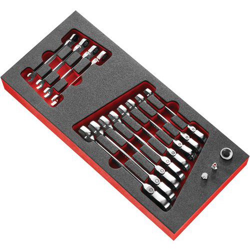 Modul skuminlägg 12 flexnycklar 467 - Facom Modul skuminlägg 12 flexnycklar 467 - Facom
