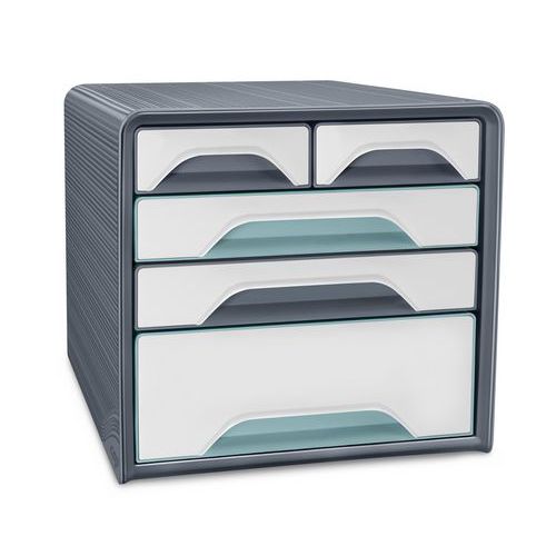 Förvaringsmodul Smoove 7-213, grå vattenblå - CEP