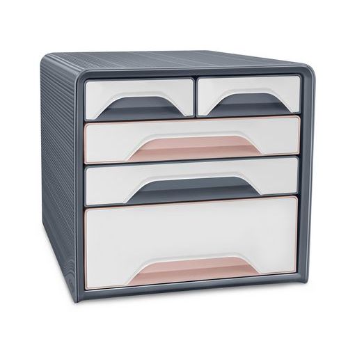 Förvaringsmodul Smoove 7-213, grå rosa puder - CEP