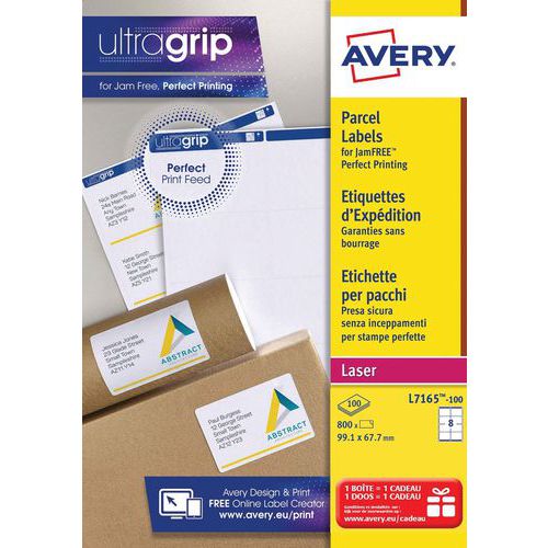 Fraktetikett Ultragrip - Laserskrivare