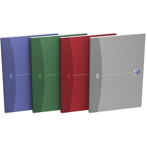 Office Classic anteckningsbok 210x297 192 sidor 90 g 5x5 rutor blandat – Oxford