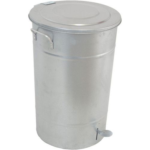 Avfallstunna Greger med lock, 30-160 liter