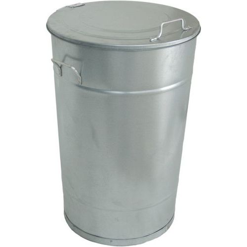 Avfallstunna Greger med lock, 30-160 liter