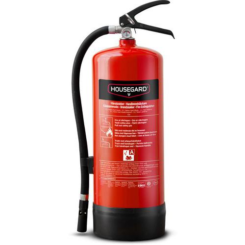 PFAS-fri vattenbrandsläckare Röd - Housegard