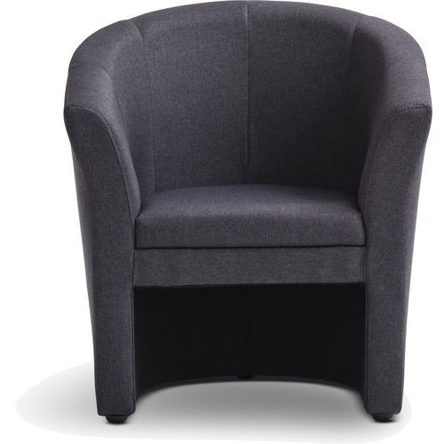 Fåtölj Lausanne, mörkgrå - Lotuss