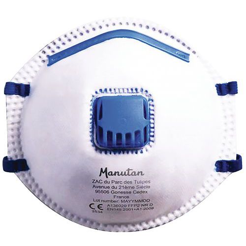 Vikbar halvmask FFP2 Manutan Vikbar halvmask FFP2 Manutan