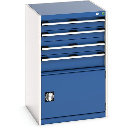 Skåp kombinerat Cubio SL 650x650x1000mm - Bott