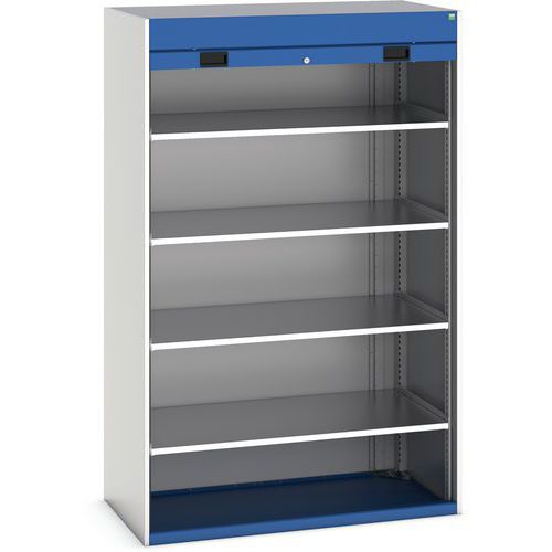 Skåp kraftigt med jalusidörr Cubio 2000x1300mm - Bott