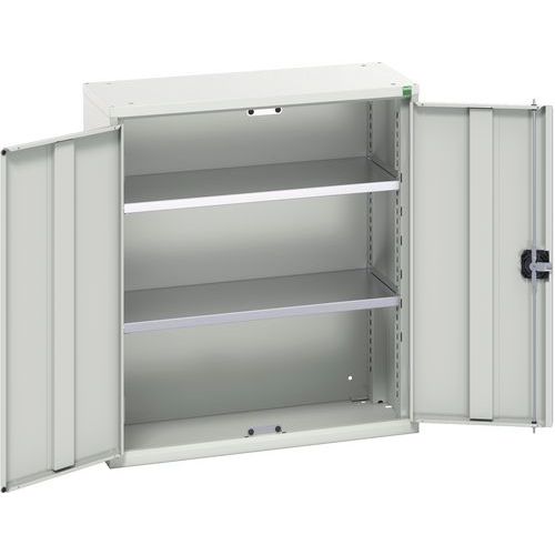 Skåp lågt med slagdörrar, 2 nivåer Verso 800x350x900mm – Bott