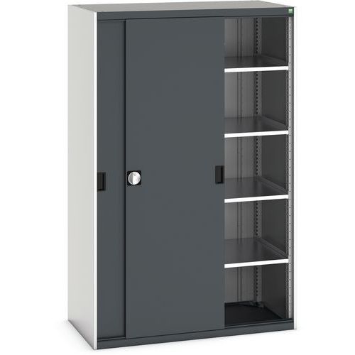 Skåp kraftigt med skjutdörrar Cubio 1300x650x2000 mm – Bott