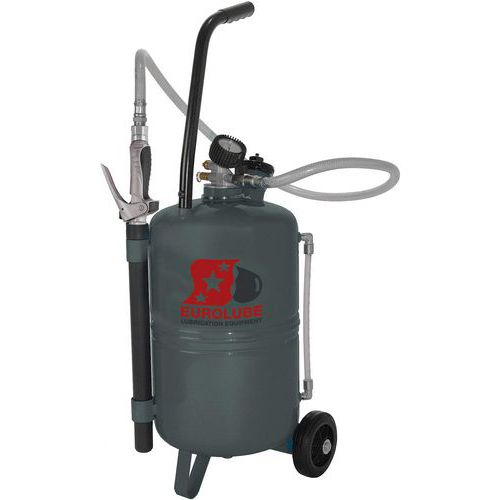 Mobil oljepåfyllare, 25 liter Mobil oljepåfyllare, 25 liter